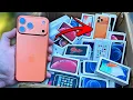 FOUND WORKING IPHONE 17 PRO MAX APPLE STORE DUMPSTER DIVING COSMIC ORANGE IPHONE 17 PRO MAX