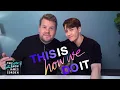 Download Lagu Jackson Wang \u0026 James Corden Trade Food, Language \u0026 Sport