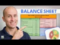The BALANCE SHEET all the basics in 12 minutes