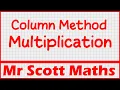 Column Method Multiplication