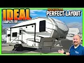 One of THE BEST Couple s Camping Layouts ONLY 28ft 2025 Cougar 23MLE Keystone Fifth Wheel RV