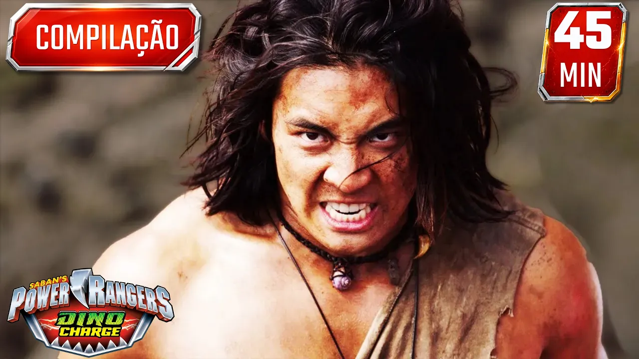 A Volta do Homem das Cavernas | Dino Charge | Episódio Completo | Power Rangers para Crianças