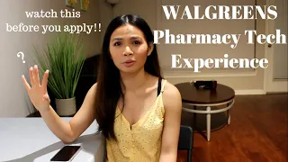 my experience as a pharmacy technician at walgreens pharmacy JUlie Trang Truong