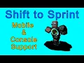 Shift to Sprint with Mobile and Console Support - Roblox Script Giveaway