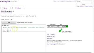 Codingbat - make