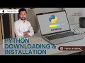 How to install Python step-by-step Writing First Hello World Program In Telugu