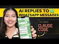 Build a WhatsApp AI Agent in Just 30 Minutes Claude Code Tutorial