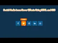 Awesome Social Media Icons Hover Effects Using HTML and CSS Cool Icons Hover Effects