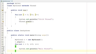 325 Example of yield Method in Java Programming