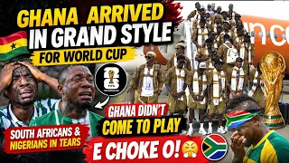 e choke o south africans in tears as ghana storm usa for the world cup to the world 