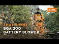 STIHL BGA 200 battery blower That s why