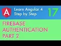 Angular 2 Firebase Authentication part 2 Login with Google