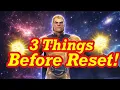 3 Things Before Reset Sentry HACK with Mummy Maestro Returns Destroyer Next Marvel Strike Force