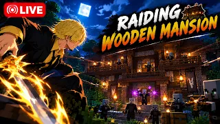 MINECRAFT SURVIVAL CHILL GAMEPLAY - RAIDING WOODEN MANSION (With Commentary) | RK EDITZ