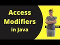 Java access modifiers public protected private LEARN FOURTH ACCESS MODIFIER IN 8 MINUTES