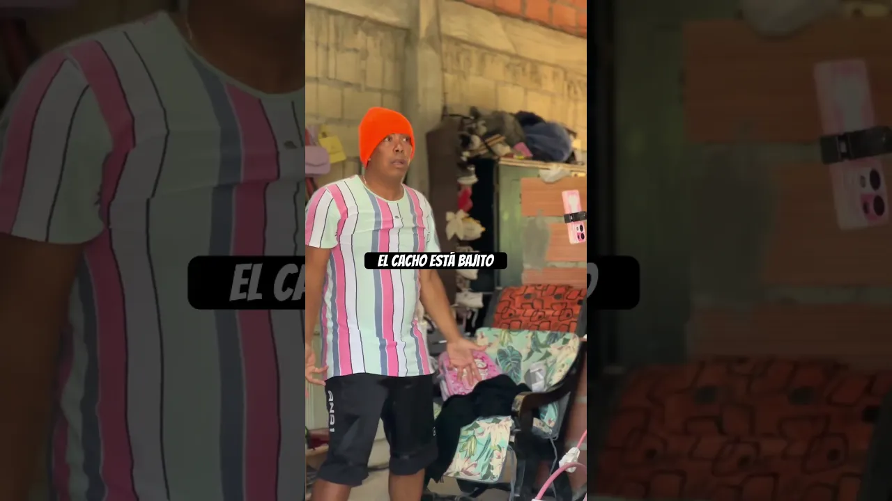 Está bajito el cacho