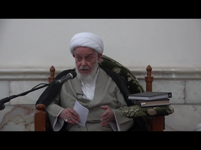 سماحة الشيخ هادي آل راضي  ـ  درس الأصول 10 رجب 1438