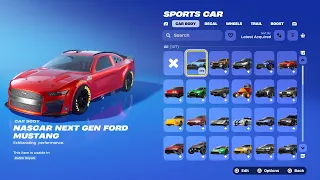 HOW TO GET ALL ROCKET LEAGUE CARS IN FORTNITE 2026!