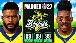 I Created the FIRST EVER Team in Madden 27!
