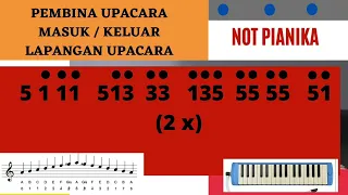 Download Tutorial Not Pianika Pembina Upacara Memasuki/Meninggalkan Tempat Upacara MP3