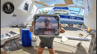 Hatch Replacement-Who said it was easy? Recalled Hatches from Goiot (S2 E36 Barefoot Sail and Dive)