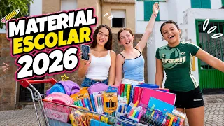 COMPRANDO MATERIAL ESCOLAR 2026 CON MIS AMIGAS