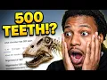 What Dinosaur Has 500 Teeth