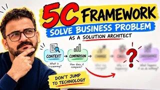 How to Solve Any Business Problem as a Solution Architect | The 5C Framework