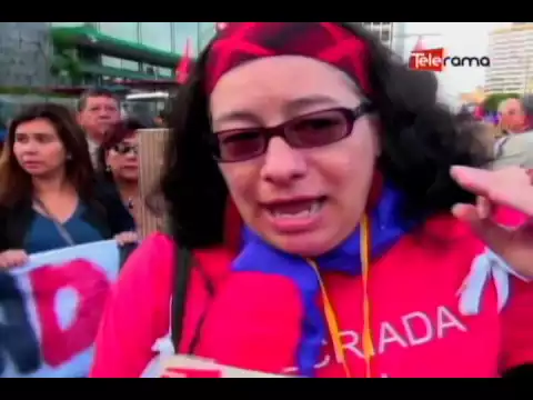 Organizaciones sociales realizaron marcha contra gobierno