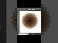 Quick flower design adobe illustrator