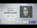 She s still one of our family Law enforcement escorts Betsey Madujano to funeral home in Sinton