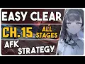 Download Lagu All Chapter 15 Stages + Adverse Combat + Strategic Simulations | AFK Easy Strategy |【Arknights】