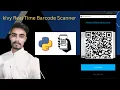Advanced Barcode Scanner using Python Scan Decode and Save Barcodes