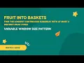 Fruit Into Baskets Variable Sliding Window