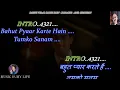 Bahut Pyaar Karte Hain Tumko Sanam (Male) - Full Karaoke With Scrolling Lyrics Eng & हिंदी