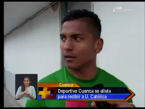 Deportivo Cuenca se alista para recibir a U. Católica