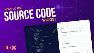 Elementor Source Code Widget Add Copy Code in WordPress