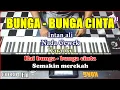 BUNGA BUNGA CINTA Karaoke Intan Ali | Cover Korg Pa3x (Nada cewek)