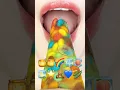 Download Lagu ASMR EMOJI FOOD 🍯🍯🌈🧊🍑🍋‍🟩🌟🧸💙🫛 이모지 먹방 (sped up)