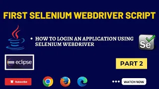 How to automate login using selenium WebDriver How to write Script in Selenium Webdriver