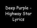 Download Lagu Deep Purple - Highway Star Lyrics