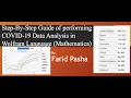 Step-by-step Guide of Performing COVID-19 Corona Data Analysis in Wolfram Language Mathematica