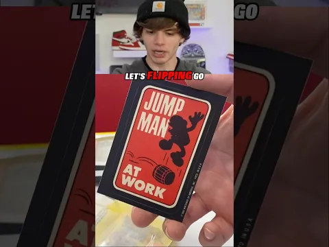 I pulled a Super Mario Jump Man Rookie Card. It’s hotter than Pokemon. #supermario #mario #pokemon