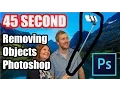 How to Remove Objects and People in Photoshop CC Fast Tutorial