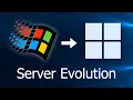 Windows Server UI Evolution 2000-present