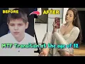 Vroege MTF-transitie is zo mooi | Transitie van jongen naar meisje | Transitie van man naar vrouw