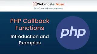 PHP Callback Functions