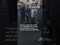Epsom protesters call police traitors