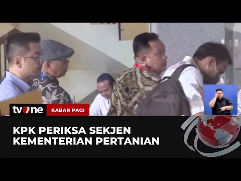 Sekjen Kementan Diperiksa KPK Terkait Kasus Dugaan Korupsi