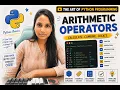 Arithmetic Operators in Python